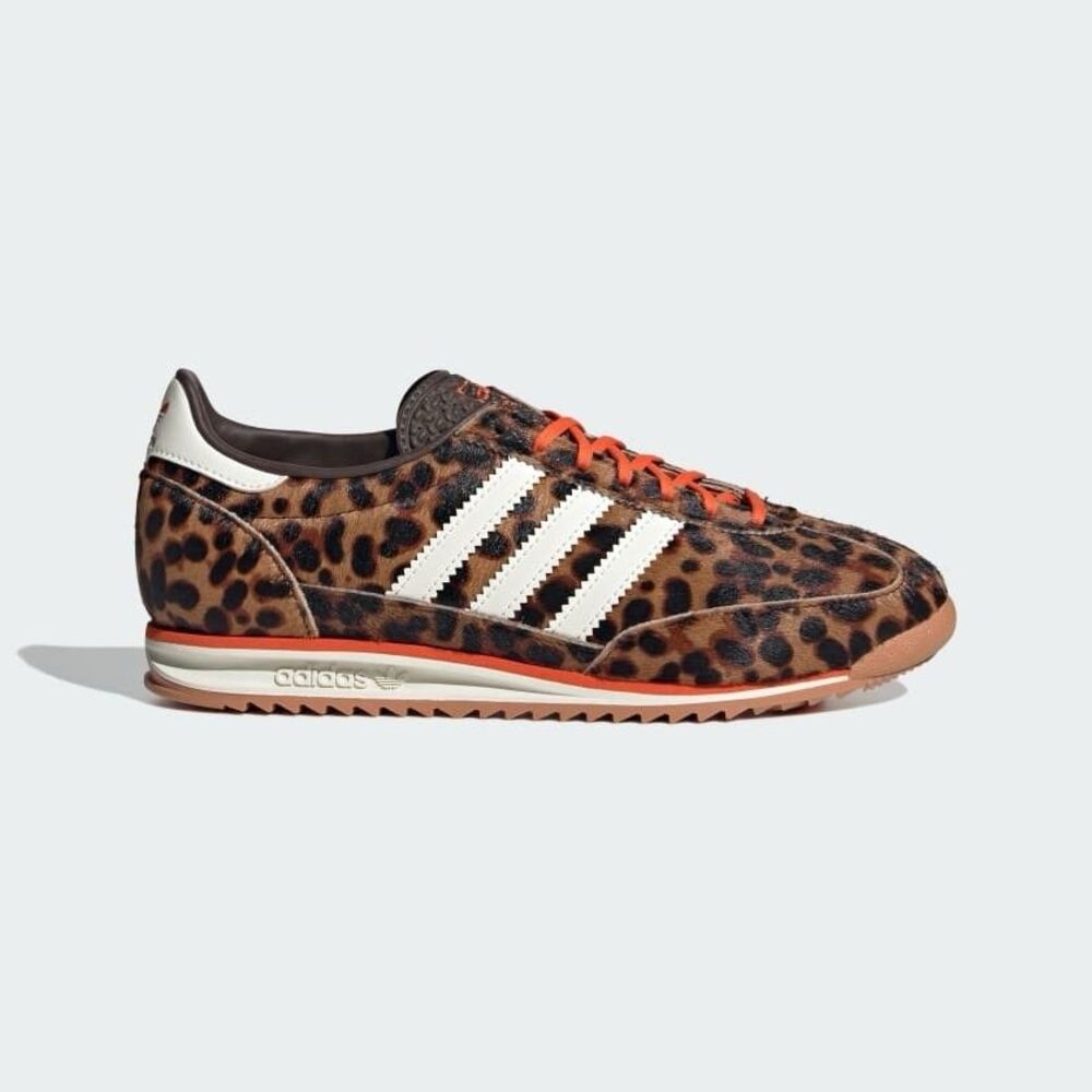 Adidas Originals SL 72 OG Cheetah Women’s Running Shoe Sneaker Size 6 - Picture 2 of 13